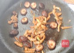 香菇肉片炒油菜的做法图解6