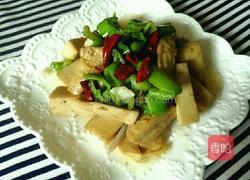 青椒炒素鸡的做法图解7