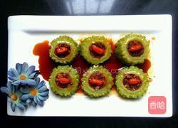 苦瓜酿的做法图解11