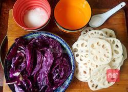 酸甜胭脂藕的做法图解1