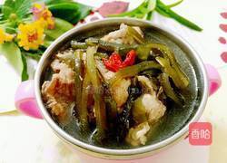 排骨炖海带的做法图解5