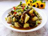 东北乱拌茄子土豆的做法[图]