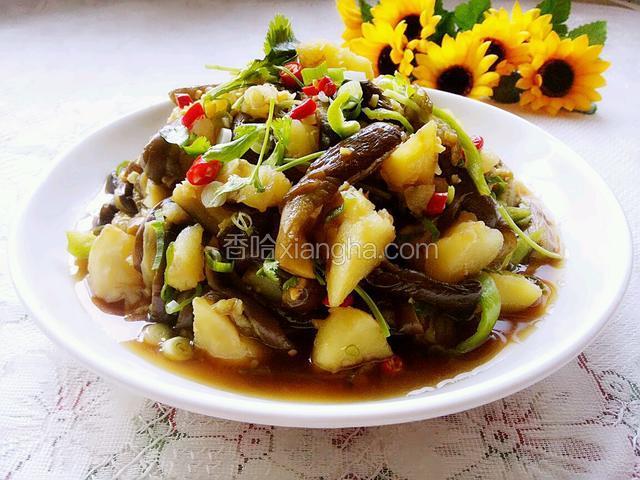 东北乱拌茄子土豆