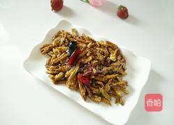 香酥开边蚕蛹的做法图解12