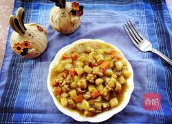 咖喱鸡肉的做法图解8