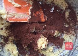 可可曲奇饼干和抹茶曲奇饼干的做法图解6