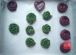 可可曲奇饼干和抹茶曲奇饼干的做法图解8