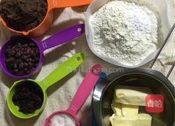 星巴克蜜豆松饼的做法图解1