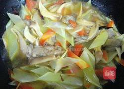 莴苣炒平菇的做法图解10