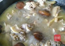 香菇炖土鸡的做法图解4
