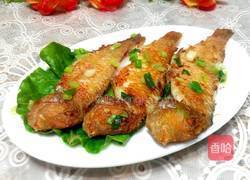 黄金煎鱼的做法图解9