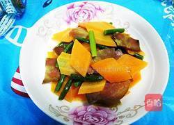 腊肉炒胡萝卜的做法图解7