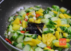 素炒黄瓜的做法图解4