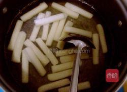 西红柿鸡蛋炒年糕的做法图解3