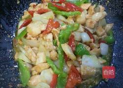 双椒孜然鸡脆骨的做法图解12