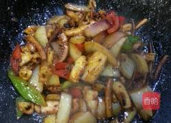 老干妈辣炒鱿鱼须的做法图解12