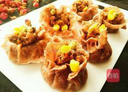 玫瑰花牛肉烧麦的做法图解21