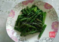 芦笋鲜贝的做法图解3