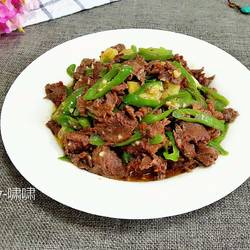 青椒炒牛肉的做法[图]