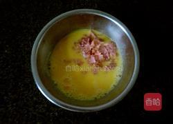 肉末鸡蛋饼的做法图解3