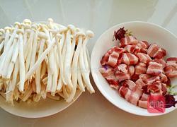 茶树菇烧肉的做法图解1