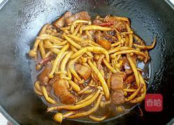 茶树菇烧肉的做法图解11