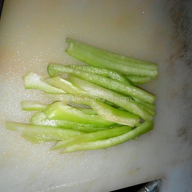 青椒切丝