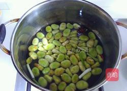五香水煮蚕豆的做法图解2