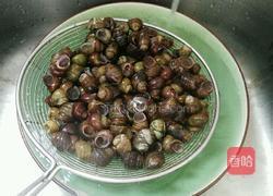紫苏炒田螺的做法图解6