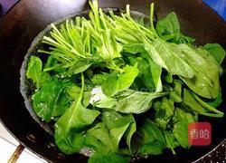 老醋菠菜花生米的做法图解5