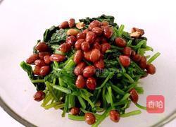 老醋菠菜花生米的做法图解18