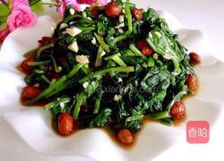老醋菠菜花生米的做法图解21