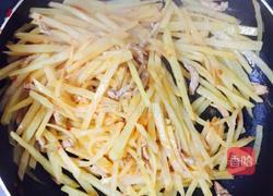 香辣土豆丝炒肉丝的做法图解4