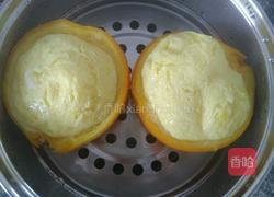 香橙蒸蛋的做法图解4
