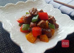 黑椒牛肉粒的做法图解8