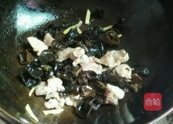 山药木耳炒肉的做法图解11