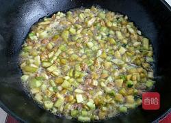 茄子打卤面的做法图解6