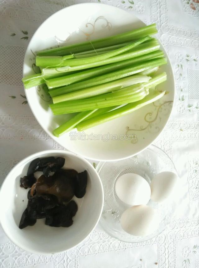 准备好食材