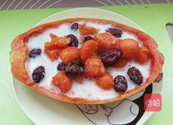 牛奶木瓜红枣汤的做法图解8