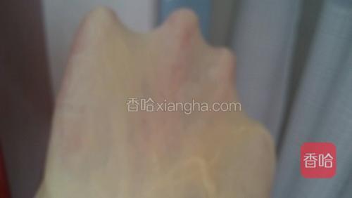 揉至出膜状态