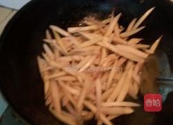 清炒藕带的做法图解4