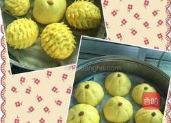 南瓜奶黄包的做法图解10