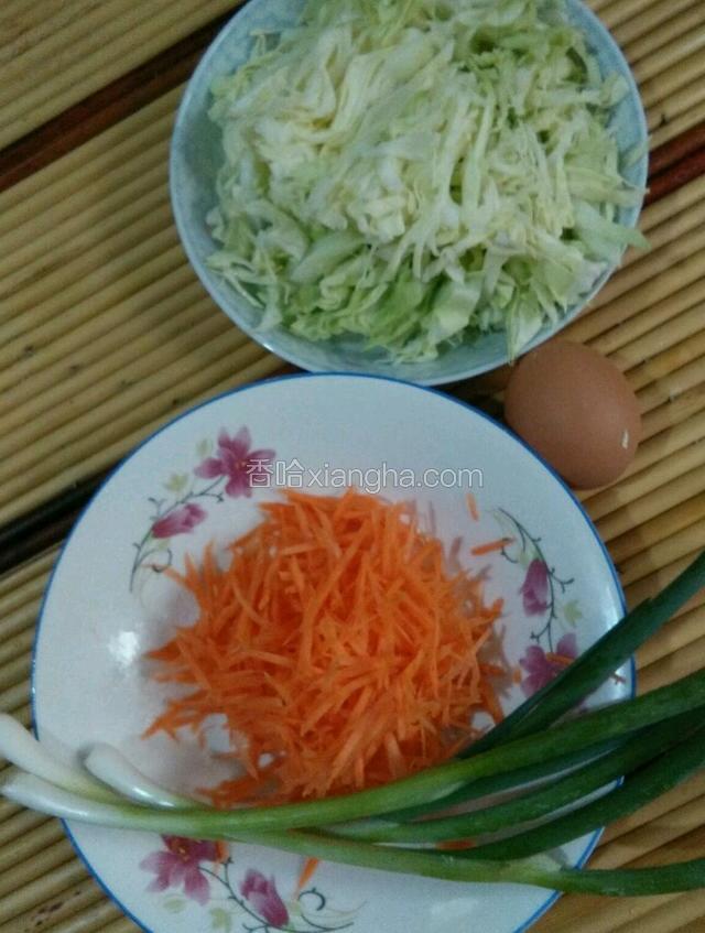 材料准备好备用