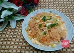 包菜炒粉丝的做法图解7