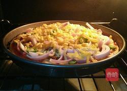 洋葱牛肉披萨的做法图解10