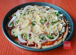 洋葱牛肉披萨的做法图解11