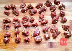孜然牙签牛肉的做法图解8