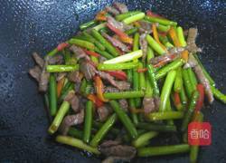 蒜苗炒牛肉的做法图解11