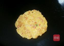 鸡蛋米饭煎饼的做法图解7