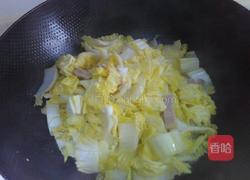 娃娃菜炒咸肉的做法图解6